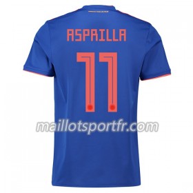 Maillot de Foot Colombie Asprilla 11 Exterieur Coupe du monde 2018